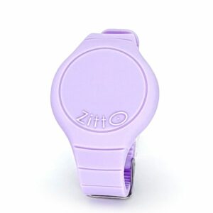 orologio zitto light purple